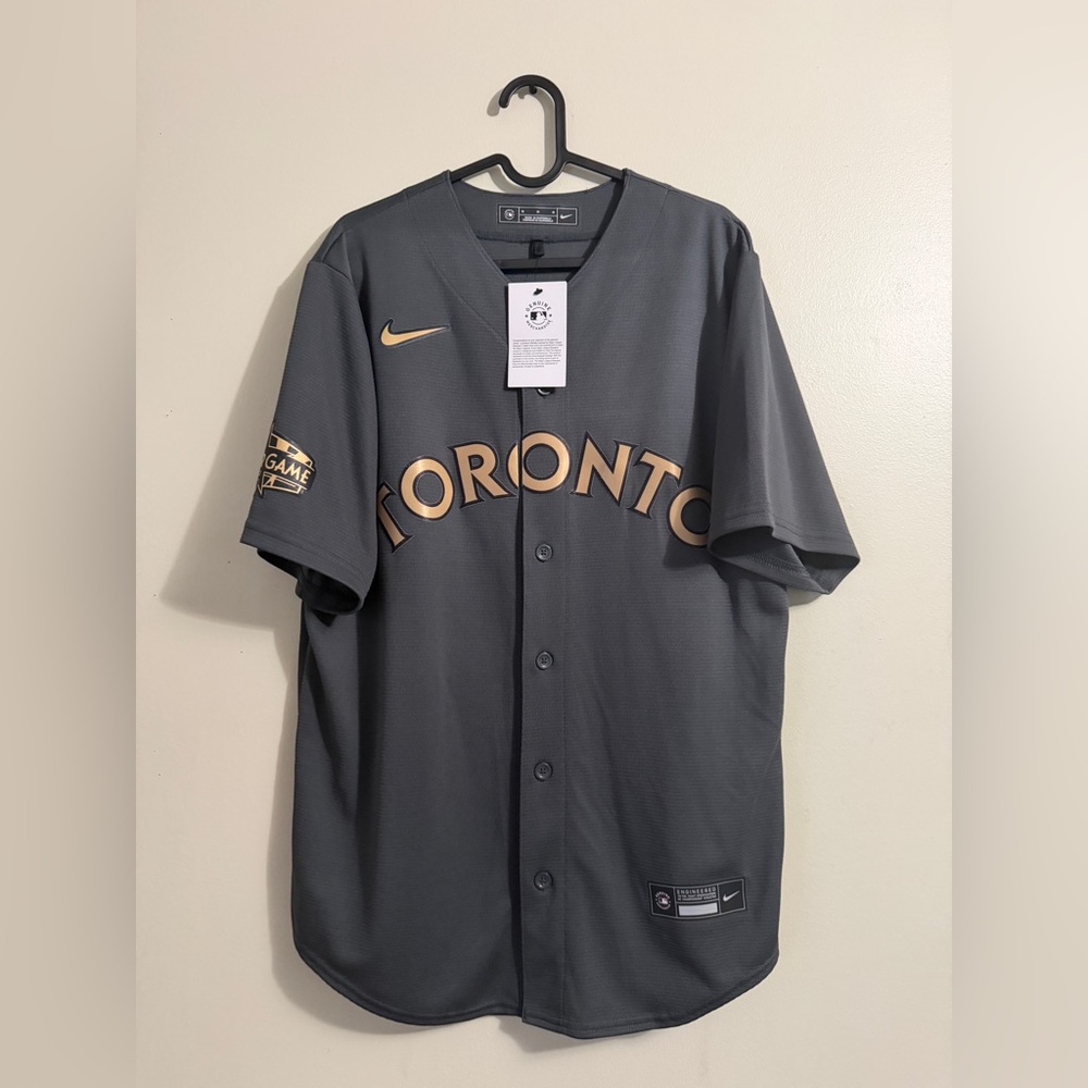 2022 Nike Toronto Blue Jays MLB All Star Game George Springer Baseball Jersey